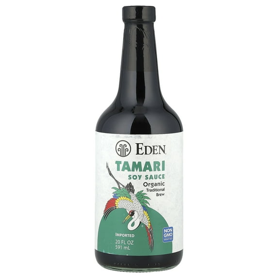 Eden Foods Organic Tamari Soy Sauce, 20 fl oz (591 ml)