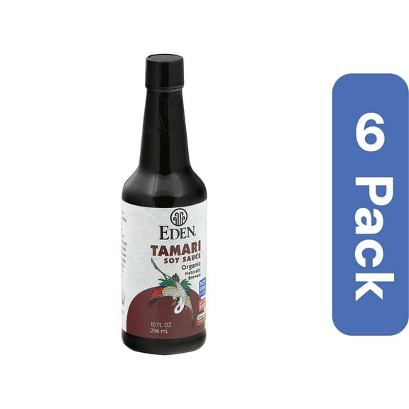 Eden Foods Tamari Soy Sauce Domestic 10 fl oz (Pack of 6)