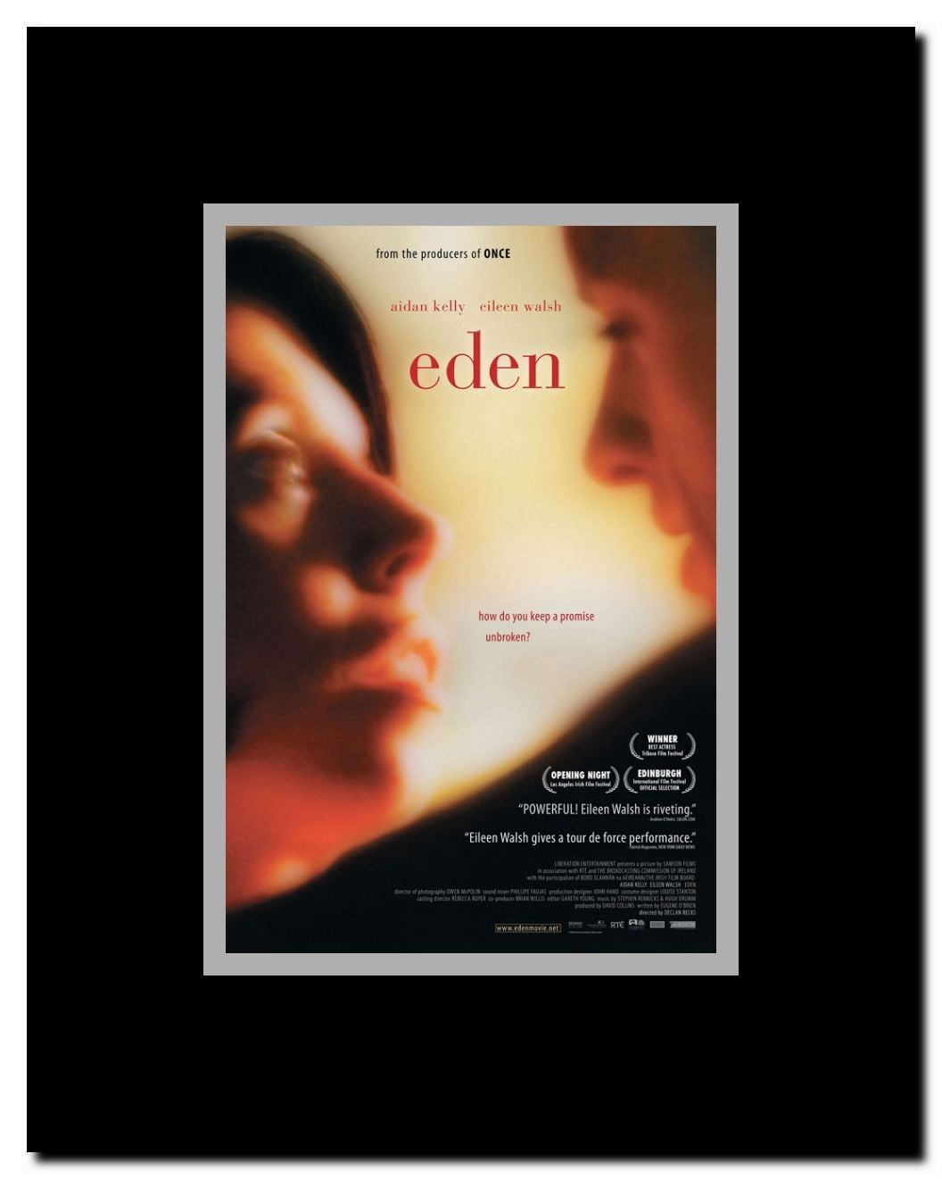 Eden Framed Movie Poster