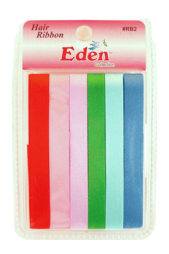 Girls Multi Color Hair Ribbons - 6 Pcs.