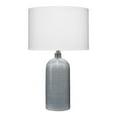 thumbnail image 1 of Eden Home 25.5" Coastal Ceramic Table Lamp in Blue Reactive Glaze, 1 of 4