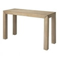 thumbnail image 1 of Eden Home Farmhouse MDF Wood and Veneer Side Table in Natural Oak, 1 of 2