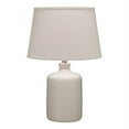 thumbnail image 1 of Eden Home Transitional Glass Jar Table Lamp with Tapered Shade in Cream, 1 of 2