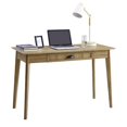 thumbnail image 1 of Eden Home Wood Computer/Writing Desk with Drawer in Gold Oak, 1 of 5
