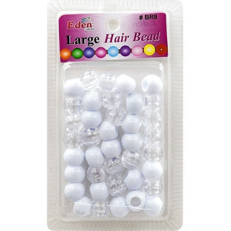 Large Hair Bead BR8 Purple Large Hair Bead BR8 Purple
