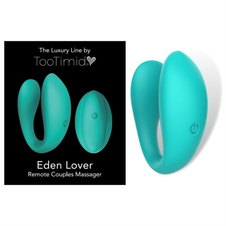 Eden Lover Couples Vibrator - Powerful Clit and G-Spot Stimulation - Hands-Free Pleasure - Remote Remote Control - Waterproof and Easy to Clean - 40 Minute Run Time - Spice Up Your Sex Life!