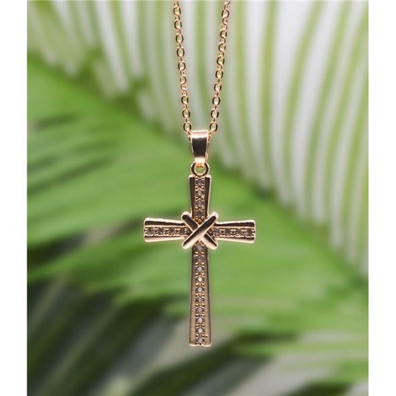 Eden Merry by James Lawrence 452716 Necklace - Eden Merry - Cross - Gold