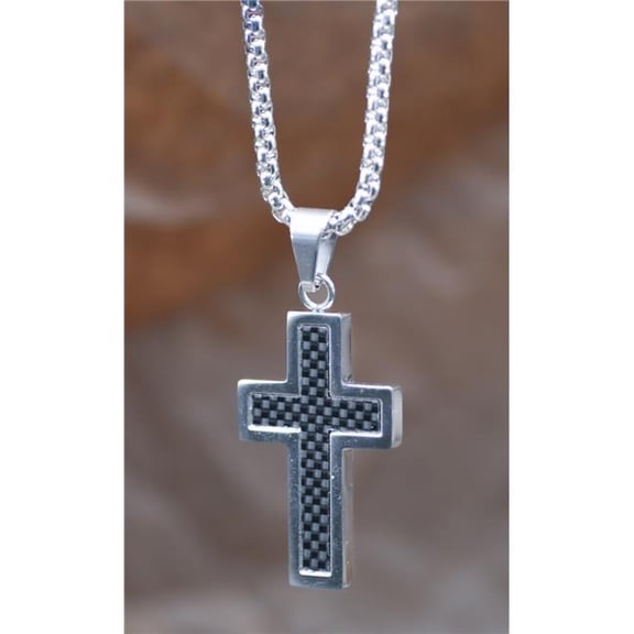 Eden Merry by James Lawrence 464138 Necklace - Eden Merry - Carbon Fiber - Black & Clear