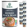 thumbnail image 1 of Eden Organic Refried Black Beans, 16-Ounce Cans (Pack of 12), 1 of 5