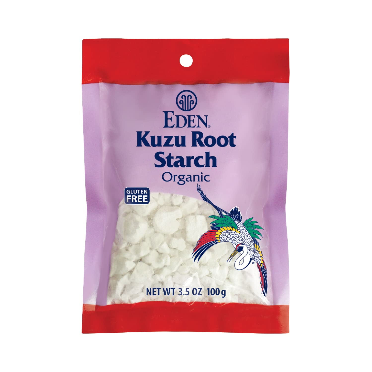 Eden Organic Wild Kuzu Root Starch, Kudzu Powder, Thickener