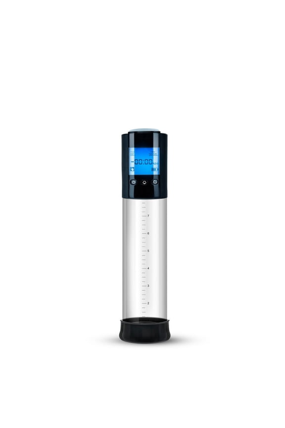 Automatic Rechargeable Vacuum Pump with LCD Display Black