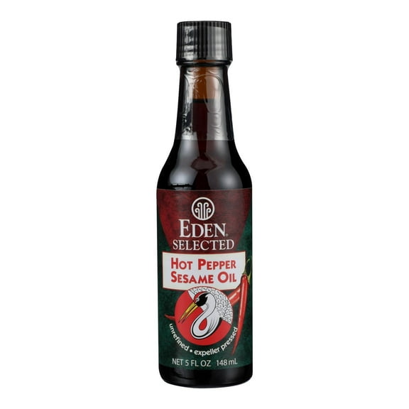 Eden Selected Hot Pepper Sesame Oil - Case of 12 - 5 FZ