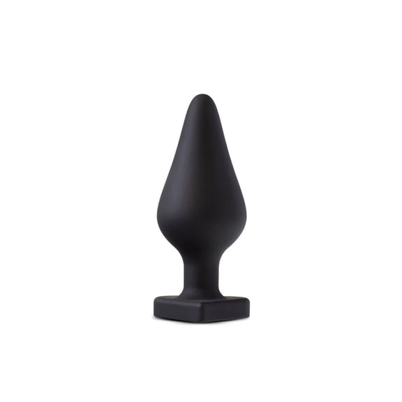 Eden Silicone Plug, Black, 3.5 Inch