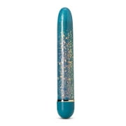 Eden The Collection Slim Vibe with Multispeed Vibrations, Twist Dial Control, Splashproof, Quiet, Blue, 1 Count
