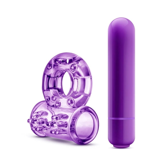 Eden Vibrating Support Ring, Purple