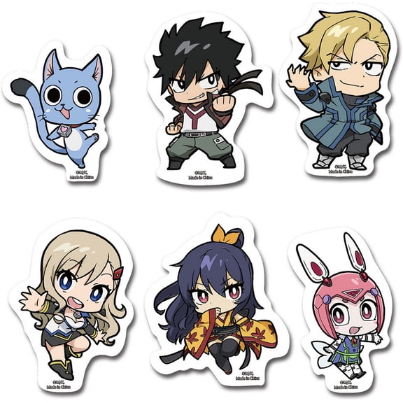 Eden Zero - SD Main Character Group Die-Cut Sticker Set #01