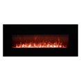 thumbnail image 1 of EdenBranch Electric Fireplace Wall Mount, Adjustable Crystal Flame, 50”, 1 of 9