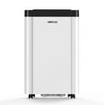 thumbnail image 1 of Edendirect Dehumidifiers for Home, 101 OZ Dehumidifier for Room with 24-Hour Auto Shut Off, Sleep Mode (430 sq. ft) Portable Dehumidifier for Bathroom, Bedroom, Basement, White, 1 of 10