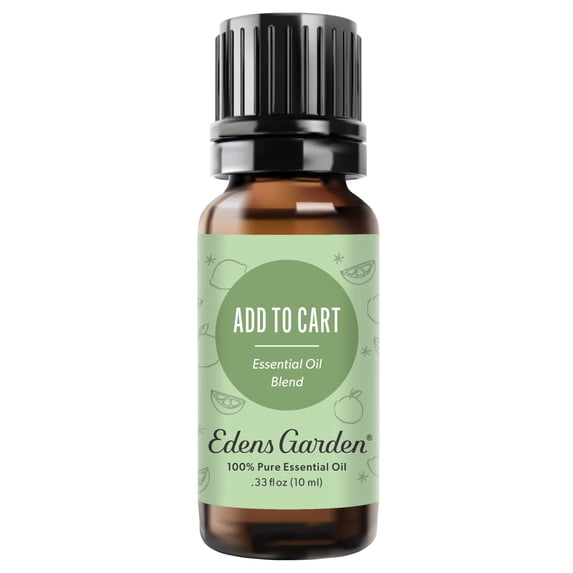 Edens Garden Add to Cart Essential Oil Blend- 100% Pure Premium Grade, Undiluted, Natural, Therapeutic, Aromatherapy, The Best for Diffusing, Candle, Laundry, Humidifier 10 ml (.33 fl oz)