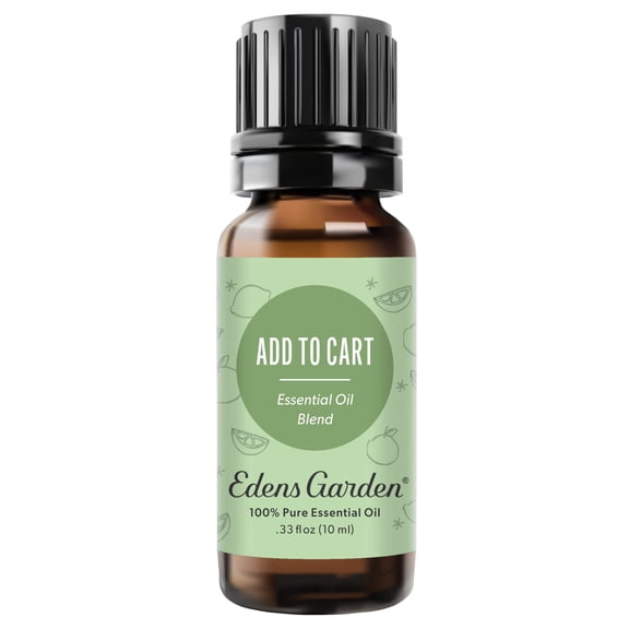 Edens Garden Add to Cart Essential Oil Blend- 100% Pure Premium Grade, Undiluted, Natural, Therapeutic, Aromatherapy, The Best for Diffusing, Candle, Laundry, Humidifier 10 ml (.33 fl oz)