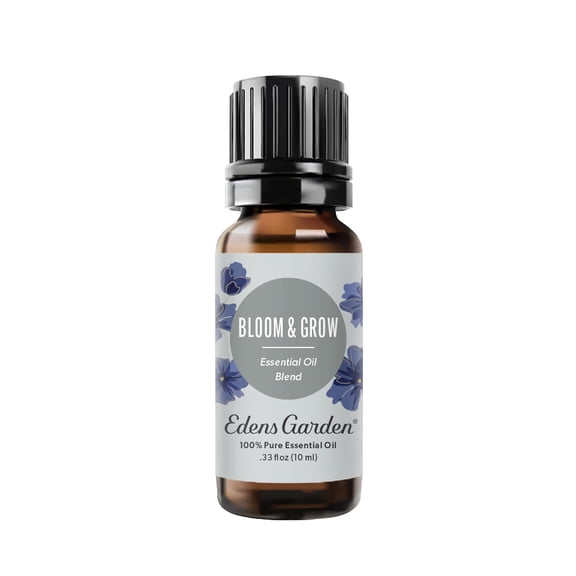 Edens Garden Bloom & Grow Essential Oil Blend- 100% Pure Premium Grade, Undiluted, Natural, Therapeutic, Aromatherapy, The Best for Diffusing, Skin, Candle, Laundry 10 ml (.33 fl oz)