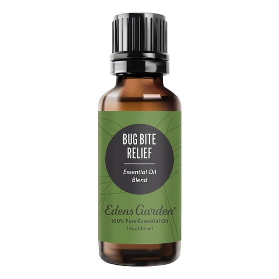 Edens Garden Bug Bite Relief Essential Oil Blend- 100% Pure Premium Grade, Undiluted, Natural, Therapeutic, Aromatherapy, The Best for Skin, Face, Kid Safe 30 ml (1 fl oz)