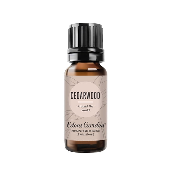 Edens Garden Cedarwood Around The World Essential Oil- 100% Pure Premium Grade, Undiluted, Natural, Therapeutic, Aromatherapy, The Best for Diffuser, Skin, Face, Hair 10 ml (.33 fl oz)