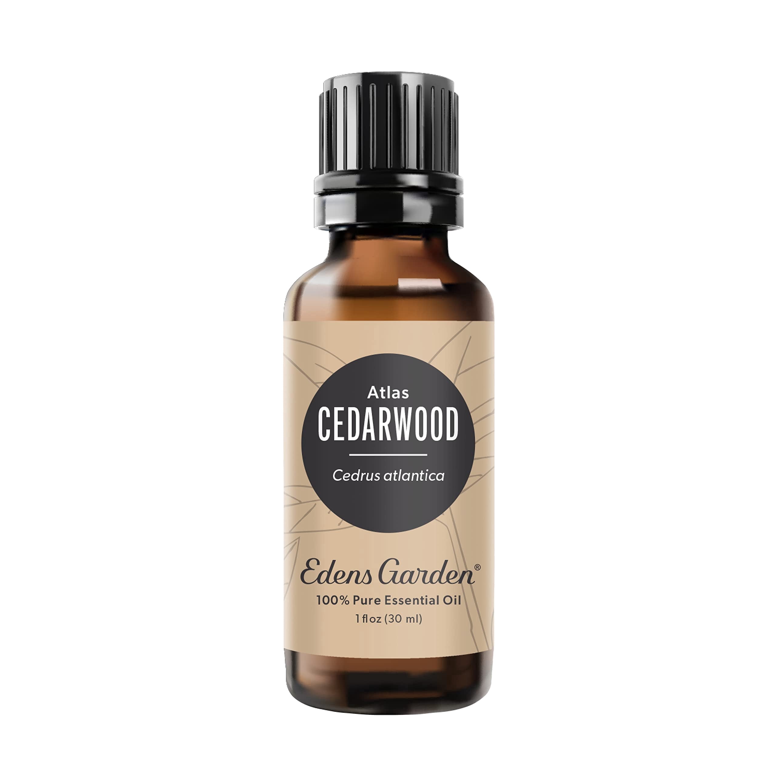Edens Garden Cedarwood- Atlas Essential Oil- 100% Pure Premium Grade, Undiluted, Natural, Therapeutic, Aromatherapy, The Best for Diffuser, Candle, Laundry, Hair 30 ml (1 fl oz)