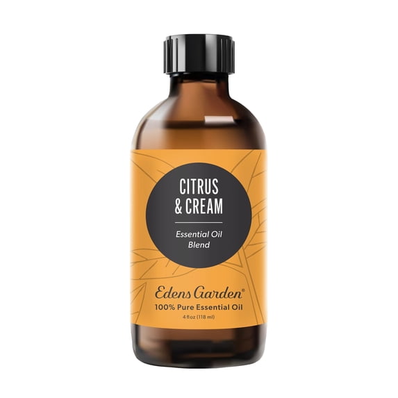 Edens Garden Citrus Cream Essential Oil Blend- 100% Pure Premium Grade, Undiluted, Natural, Therapeutic, Aromatherapy, The Best for Candle, Laundry, Humidifiers 118 ml (4 fl oz)