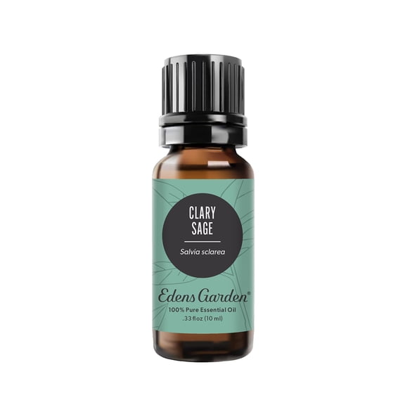 Edens Garden Clary Sage Essential Oil- 100% Pure Premium Grade, Undiluted, Natural, Therapeutic, Aromatherapy, The Best for Diffuser, Skin, Humidifiers, Kid Safe 10 ml (.33 fl oz)