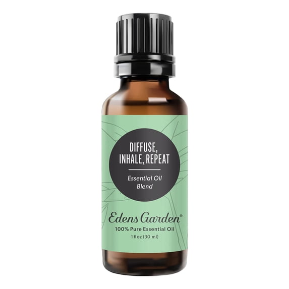 Edens Garden Diffuse, Inhale, Repeat Essential Oil Blend- 100% Pure Premium Grade, Undiluted, Natural, Therapeutic, Aromatherapy, The Best for Candle, Laundry, Humidifiers 30 ml (1 fl oz)