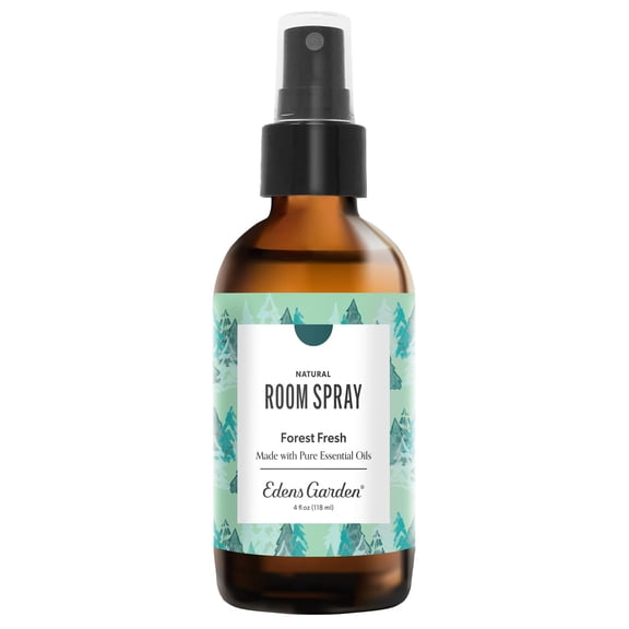 Edens Garden Forest Fresh Aromatherapy Room Spray – Natural Essential Oil Air Freshener for Home & Holidays, Pine Tree Refreshing & Calming, 4 fl oz (118 ml)