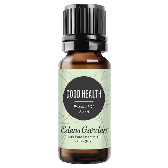 Edens Garden Good Health Essential Oil Blend- 100% Pure Premium Grade, Undiluted, Natural, Therapeutic, Aromatherapy, The Best for Diffusing, Skin, Laundry, Humidifiers 10 ml (.33 fl oz)