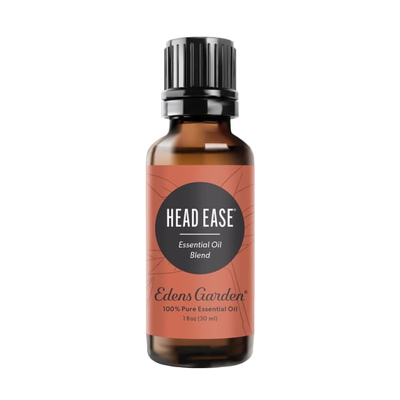 Edens Garden Head Ease Essential Oil Blend- 100% Pure Premium Grade, Undiluted, Natural, Therapeutic, Aromatherapy, The Best for Skin, Face, Humidifiers 30 ml (1 fl oz)