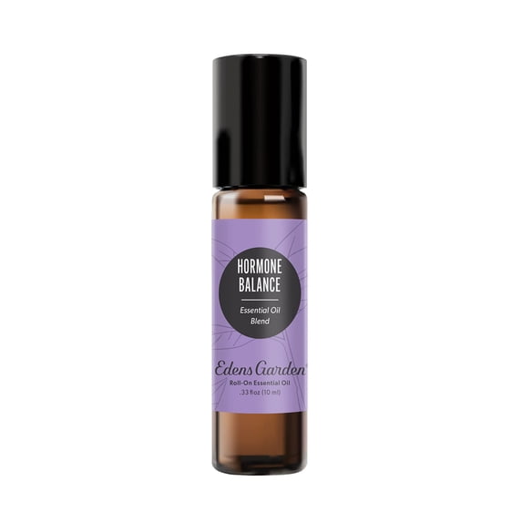 Edens Garden Hormone Balance Essential Oil Roll-On Blend- 100% Pure Premium Grade, Natural, Therapeutic, Aromatherapy, Kid & Skin Safe, The Best for Health, Wellness Pre-Diluted 10 ml (.33 fl oz)