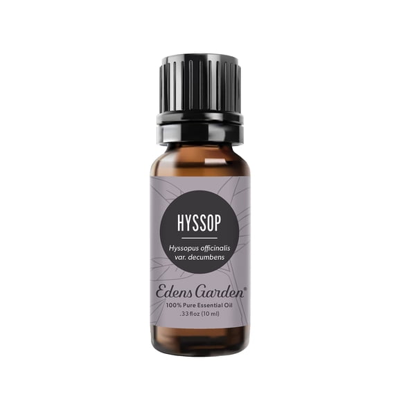 Edens Garden Hyssop Essential Oil- 100% Pure Premium Grade, Undiluted, Natural, Therapeutic, Aromatherapy, The Best for Diffuser, Candle, Laundry, Humidifiers 10 ml (.33 fl oz)