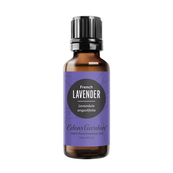 Edens Garden Lavender- French Essential Oil- 100% Pure Premium Grade, Undiluted, Natural, Therapeutic, Aromatherapy, The Best for Diffuser, Face, Laundry, Kid Safe 30 ml (1 fl oz)