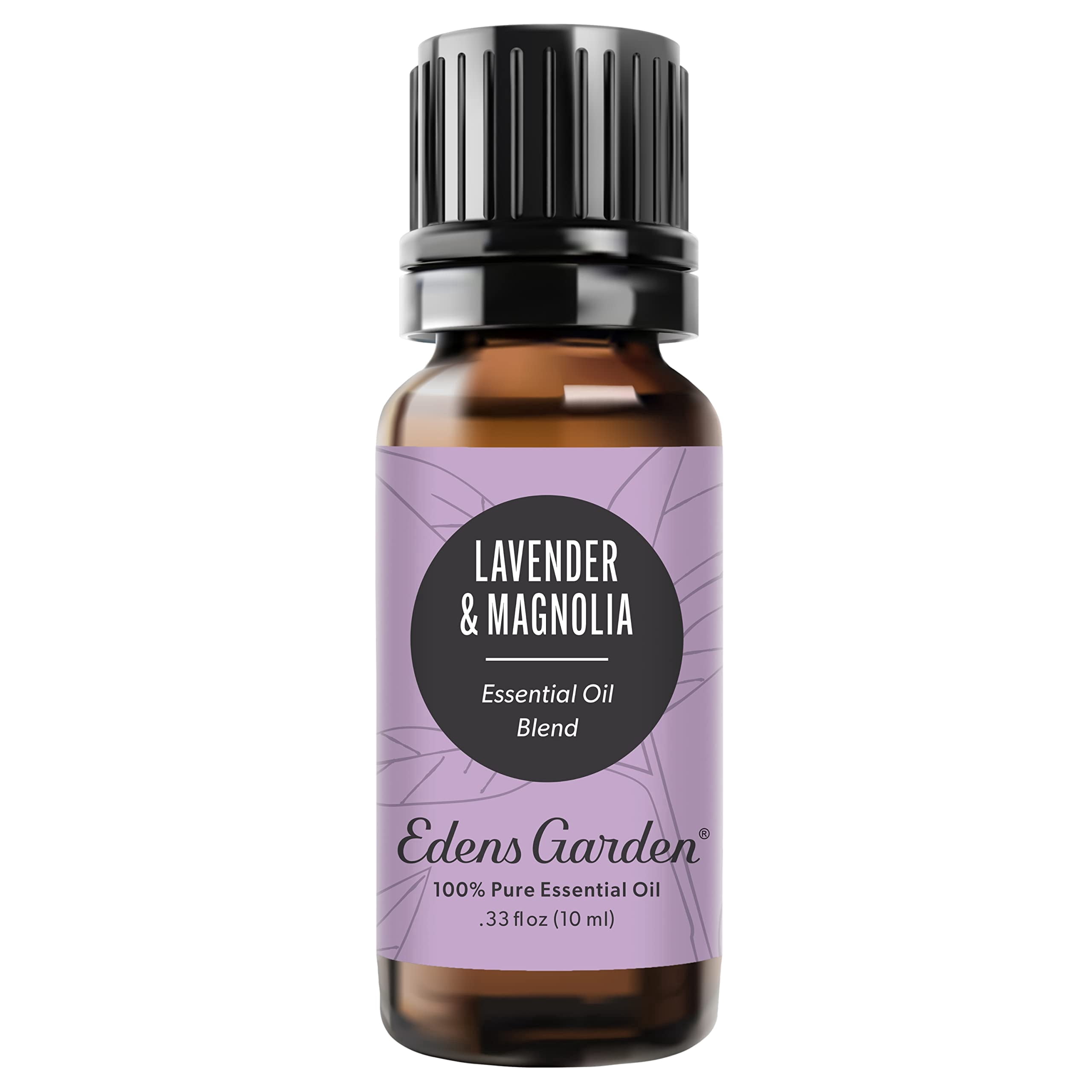 Edens Garden Lavender Magnolia Essential Oil Blend- 100% Pure Premium Grade, Undiluted, Natural, Therapeutic, Aromatherapy, The Best for Diffusing, Skin, Candle, Laundry 10 ml (.33 fl oz)