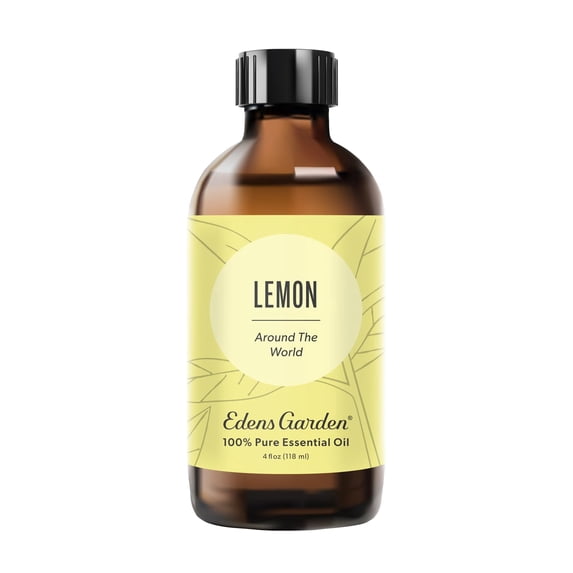 Edens Garden Lemon Around The World Essential Oil- 100% Pure Premium Grade, Undiluted, Natural, Therapeutic, Aromatherapy, The Best for Diffuser, Candle, Laundry, Humidifiers 118 ml (4 fl oz)