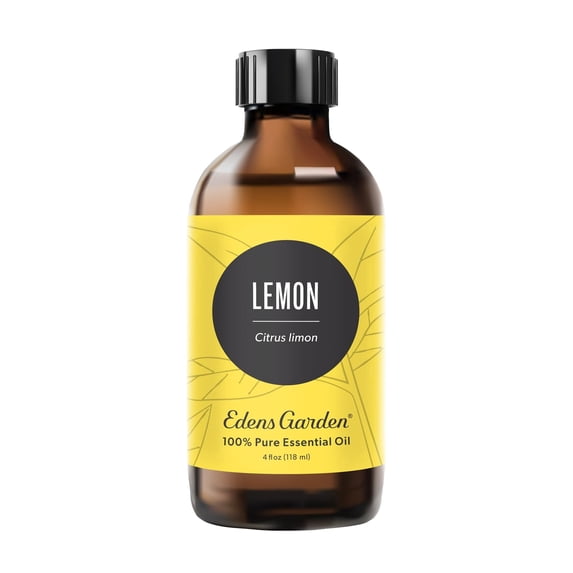 Edens Garden Lemon Essential Oil- 100% Pure Premium Grade, Undiluted, Natural, Therapeutic, Aromatherapy, The Best for Diffuser, Laundry, Humidifiers, Kid Safe 118 ml (4 fl oz)