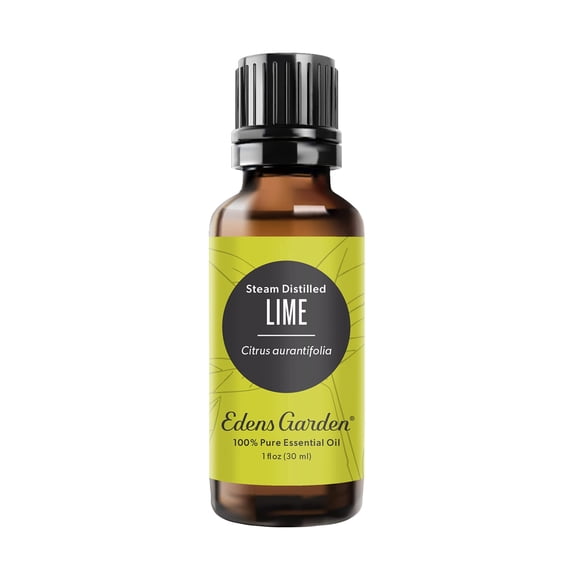 Edens Garden Lime- Steam Distilled Essential Oil- 100% Pure Premium Grade, Undiluted, Natural, Therapeutic, Aromatherapy, The Best for Diffuser, Candle, Laundry, Humidifiers 30 ml (1 fl oz)