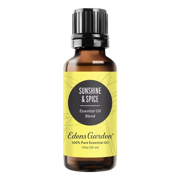 Edens Garden Sunshine Spice Essential Oil Blend- 100% Pure Premium Grade, Undiluted, Natural, Therapeutic, Aromatherapy, The Best for Candle, Laundry, Humidifiers 30 ml (1 fl oz)
