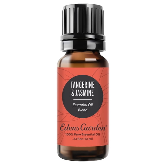 Edens Garden Tangerine Jasmine Essential Oil Blend- 100% Pure Premium Grade, Undiluted, Natural, Therapeutic, Aromatherapy, The Best for Diffusing, Candle, Laundry, Humidifiers 10 ml (.33 fl oz)