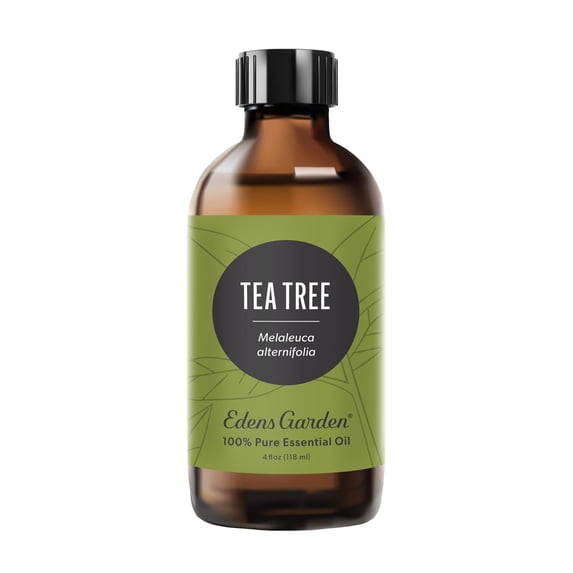 Edens Garden Tea Tree Essential Oil- 100% Pure Premium Grade, Undiluted, Natural, Therapeutic, Aromatherapy, The Best for Diffuser, Hair, Humidifiers, Kid Safe118 ml (4 fl oz)
