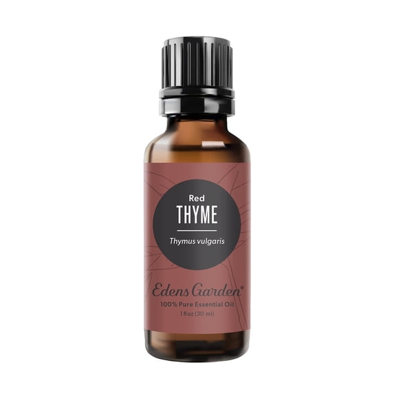 Edens Garden Thyme- Red Essential Oil- 100% Pure Premium Grade, Undiluted, Natural, Therapeutic, Aromatherapy, The Best for Diffuser, Candle, Laundry, Humidifiers 30 ml (1 fl oz)