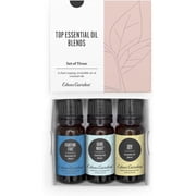 Edens Garden Top Essential Oil Blends 3 Set   100% Pure Therapeutic Grade, Undiluted Natural Aromatherapy Oils for Diffusers & Home   Includes Fighting Five, Good Night & Joy, 10 ml/ 3 Pack