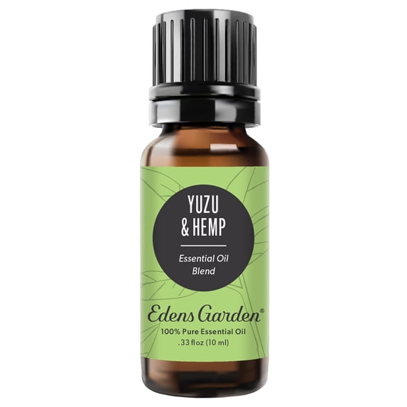 Edens Garden Yuzu & Hemp Essential Oil Blend- 100% Pure Premium Grade, Undiluted, Natural, Therapeutic, Aromatherapy, The Best For Skin, Face, Candle 10 ml (.33 fl oz)