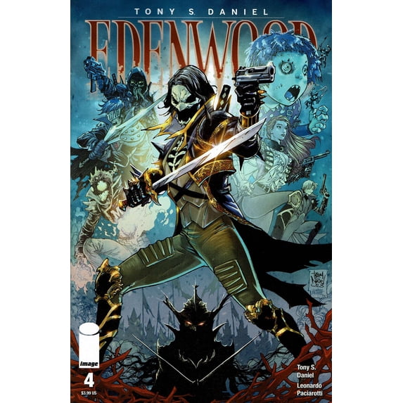 Edenwood #4A VF ; Image Comic Book