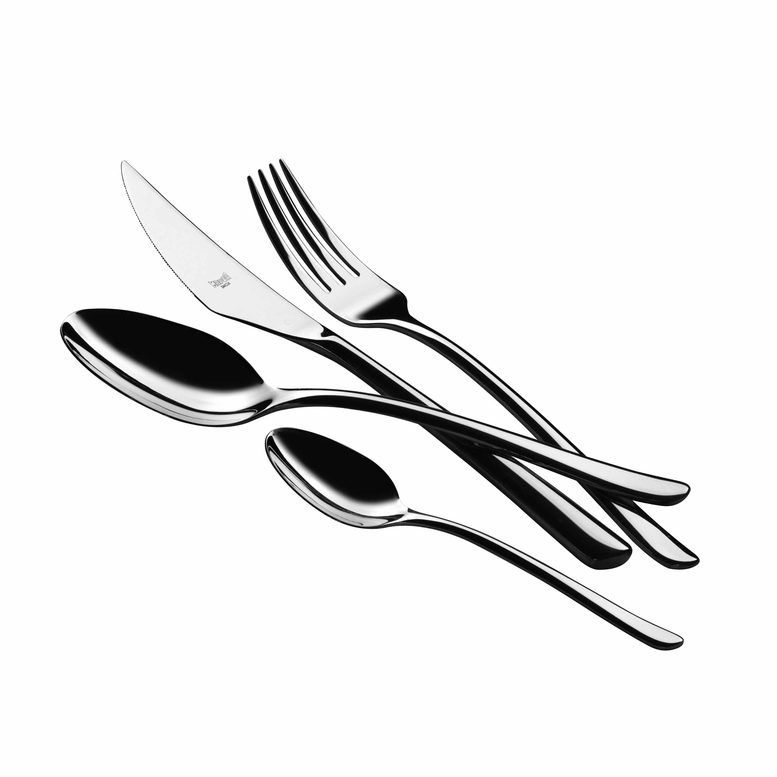Cutlery Set 24 Pcs Edera Stainless Steel