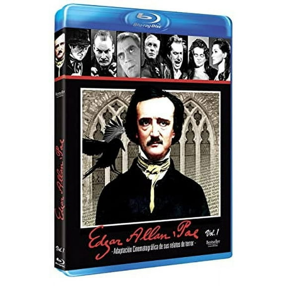 Edgar Allan Poe Collection (Vol. 1) ( Murders in the Rue Morgue / The Black Cat / The Raven / "American Masters" Edgar Allan Poe: Terror of the Soul / House of Us [ Blu-Ray, Reg.A/B/C Import